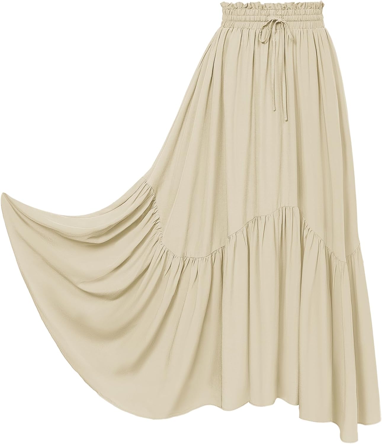 Scarlet Darkness Maxi Skirts for Women High Waist Renaissance Skirt Long Skirt with Pockets